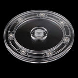 Maxbell 6'' Turntable Acrylic Rotating Display Stand for Watches Jewelries - Clear