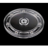 Maxbell 6'' Turntable Acrylic Rotating Display Stand for Watches Jewelries - Clear