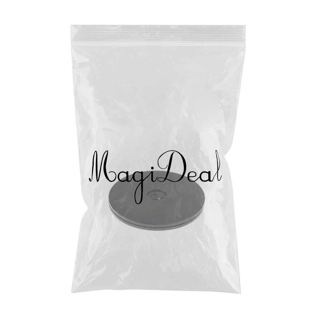 Maxbell 5'' Turntable Acrylic Rotating Display Stand for Watches Jewelries - Black