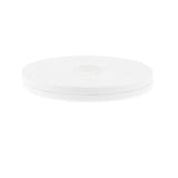 Maxbell 4'' Turntable Acrylic Rotating Display Stand for Watches Jewelries - White
