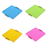 Maxbell Plastic Nail Board Plate Preschool Mathematics Teaching Tool Kids Toy Yellow