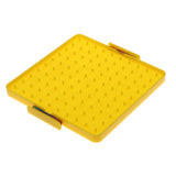 Maxbell Plastic Nail Board Plate Preschool Mathematics Teaching Tool Kids Toy Yellow