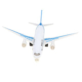 Maxbell Alloy Airplane Model Boeing 777 Airliner Toy for Kid Home Decor Gift - White