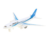 Maxbell Alloy Airplane Model Boeing 777 Airliner Toy for Kid Home Decor Gift - White