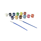 Maxbell Kid Craft Apron Oversleeve Palette Paints Brush Kits for Oil Painting Toy #C