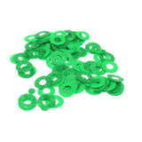 Maxbell 100Pcs Crystal Color Safety Eyes Kit for Doll Craft Making Green 16MM