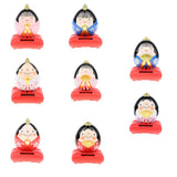 Maxbell Cute Solar Powered Swinging Praying Doll Bobbling Toy Auto Home Decor #A