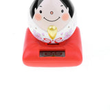 Maxbell Cute Solar Powered Swinging Praying Doll Bobbling Toy Auto Home Decor #B