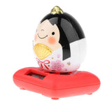 Maxbell Cute Solar Powered Swinging Praying Doll Bobbling Toy Auto Home Decor #G