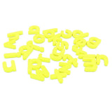 Maxbell 26pcs EVA Magnetic Alphabet Fridge Magnet Stickers Kids Toy Yellow