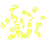 Maxbell 26pcs EVA Magnetic Alphabet Fridge Magnet Stickers Kids Toy Yellow