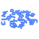 Maxbell 26pcs EVA Magnetic Alphabet Fridge Magnet Stickers Kids Toy Blue