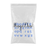 Maxbell 26pcs EVA Magnetic Alphabet Fridge Magnet Stickers Kids Toy Blue