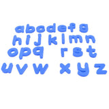 Maxbell 26pcs EVA Magnetic Alphabet Fridge Magnet Stickers Kids Toy Blue