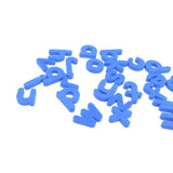 Maxbell 26pcs EVA Magnetic Alphabet Fridge Magnet Stickers Kids Toy Blue