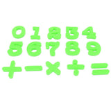 Maxbell EVA Magnetic 0~9 Numbers Fridge Magnet Stickers Kids Educational Toy Green