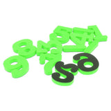 Maxbell EVA Magnetic 0~9 Numbers Fridge Magnet Stickers Kids Educational Toy Green