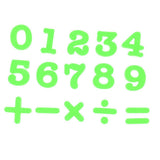 Maxbell EVA Magnetic 0~9 Numbers Fridge Magnet Stickers Kids Educational Toy Green