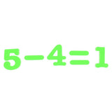 Maxbell EVA Magnetic 0~9 Numbers Fridge Magnet Stickers Kids Educational Toy Green