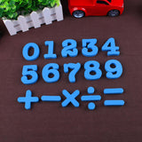 Maxbell EVA Magnetic 0~9 Numbers Fridge Magnet Stickers Kids Educational Toy Blue