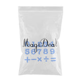 Maxbell EVA Magnetic 0~9 Numbers Fridge Magnet Stickers Kids Educational Toy Blue