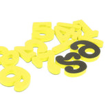 Maxbell EVA Magnetic 0~9 Numbers Fridge Magnet Stickers Kids Educational Toy Yellow