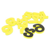 Maxbell EVA Magnetic 0~9 Numbers Fridge Magnet Stickers Kids Educational Toy Yellow