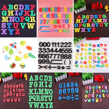 Maxbell 26pcs EVA Magnetic Alphabet Fridge Magnet Early Learning Toy Multicolored