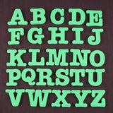Maxbell 26pcs EVA Magnetic Alphabet Fridge Magnet Early Learning Toy Green