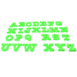Maxbell 26pcs EVA Magnetic Alphabet Fridge Magnet Early Learning Toy Green