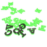 Maxbell 26pcs EVA Magnetic Alphabet Fridge Magnet Early Learning Toy Green