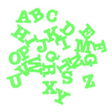 Maxbell 26pcs EVA Magnetic Alphabet Fridge Magnet Early Learning Toy Green