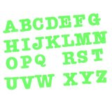 Maxbell 26pcs EVA Magnetic Alphabet Fridge Magnet Early Learning Toy Green