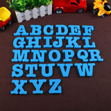 Maxbell 26pcs EVA Magnetic Alphabet Fridge Magnet Early Learning Toy Blue