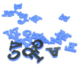 Maxbell 26pcs EVA Magnetic Alphabet Fridge Magnet Early Learning Toy Blue