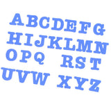 Maxbell 26pcs EVA Magnetic Alphabet Fridge Magnet Early Learning Toy Blue