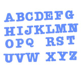 Maxbell 26pcs EVA Magnetic Alphabet Fridge Magnet Early Learning Toy Blue