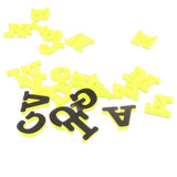 Maxbell 26pcs EVA Magnetic Alphabet Fridge Magnet Early Learning Toy Yellow