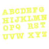 Maxbell 26pcs EVA Magnetic Alphabet Fridge Magnet Early Learning Toy Yellow