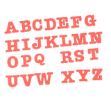 Maxbell 26pcs EVA Magnetic Alphabet Fridge Magnet Early Learning Toy Red