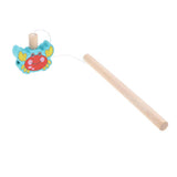 Maxbell 3D Kids Wooden Magnetic Fishing Toy Early Educational Toy - Animal & Math
