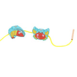 Maxbell 3D Kids Wooden Magnetic Fishing Toy Early Educational Toy - Animal & Math