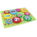 Maxbell Kids Wooden Gear Puzzle Game Early Education Toy Gift Forest Animal