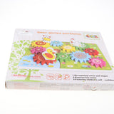 Maxbell Kids Wooden Gear Puzzle Game Early Education Toy Gift Farm Animal