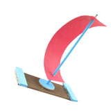 Maxbell DIY Sailboat Model Scientific Experiment Model Kit Educational Toy