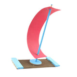 Maxbell DIY Sailboat Model Scientific Experiment Model Kit Educational Toy