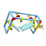 Maxbell DIY Scientific Lifting Bridge Model Pulley Assembly Kits Educational Toy