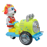 Maxbell Electric LED Flashing Light Dog Tractors Car Toys Music Sound Children Gift