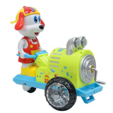 Maxbell Electric LED Flashing Light Dog Tractors Car Toys Music Sound Children Gift