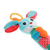 Maxbell Plush Animal Wind Chime Toy Car Stroller Hanging Rattle Toy for Baby Rabbit